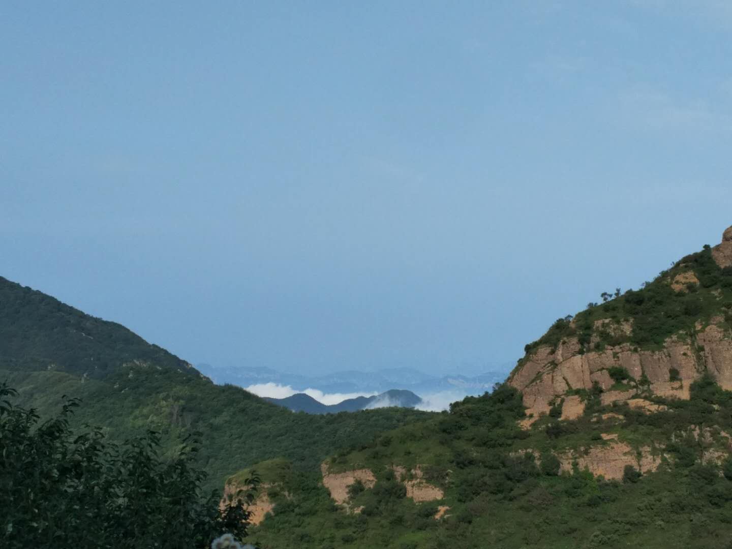 妙峰山山顶云海